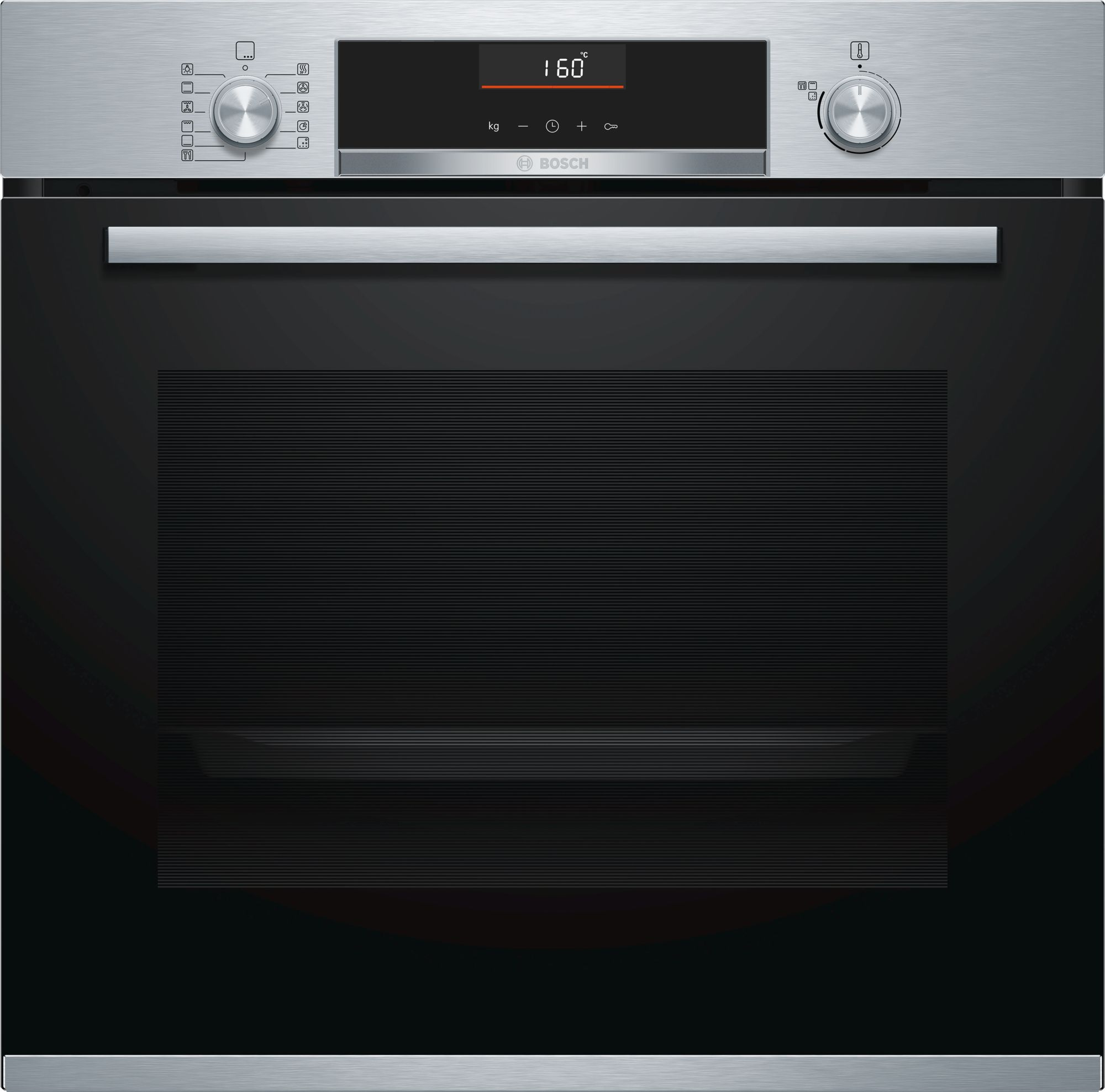 Bosch HBA556BS0 SerieI 6 - Inbouwoven - Zwart RVS