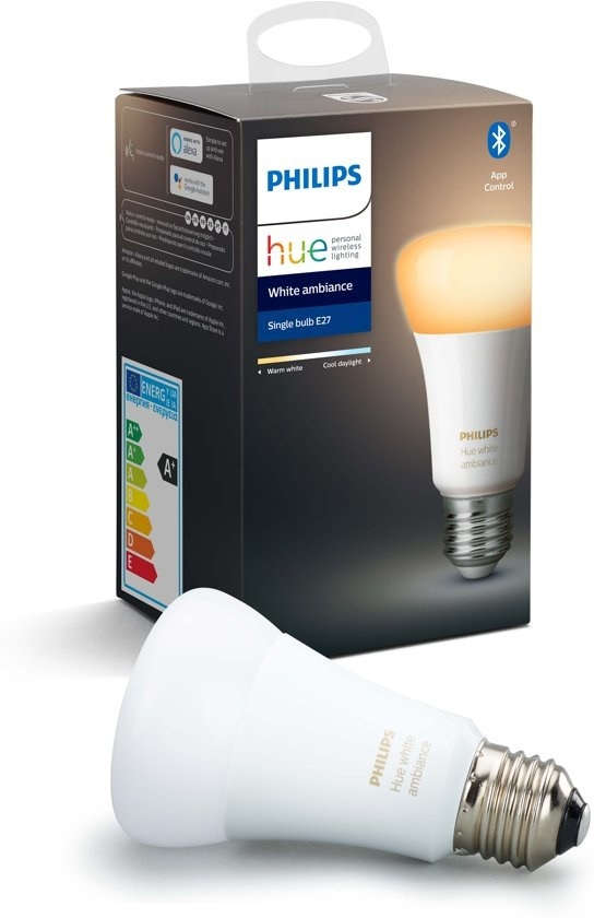 Philips Hue White Ambiance E27 Single Pack (Bluetooth)