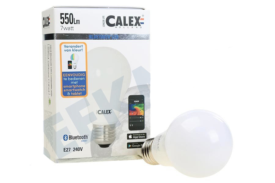 Calex Bluetooth E27 Multicolour Smart LED Lamp