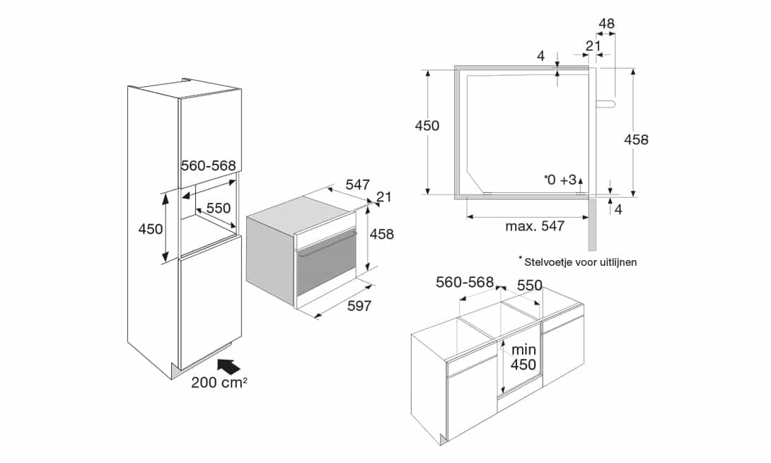 ATAG MA4511D Inbouw Magnetron