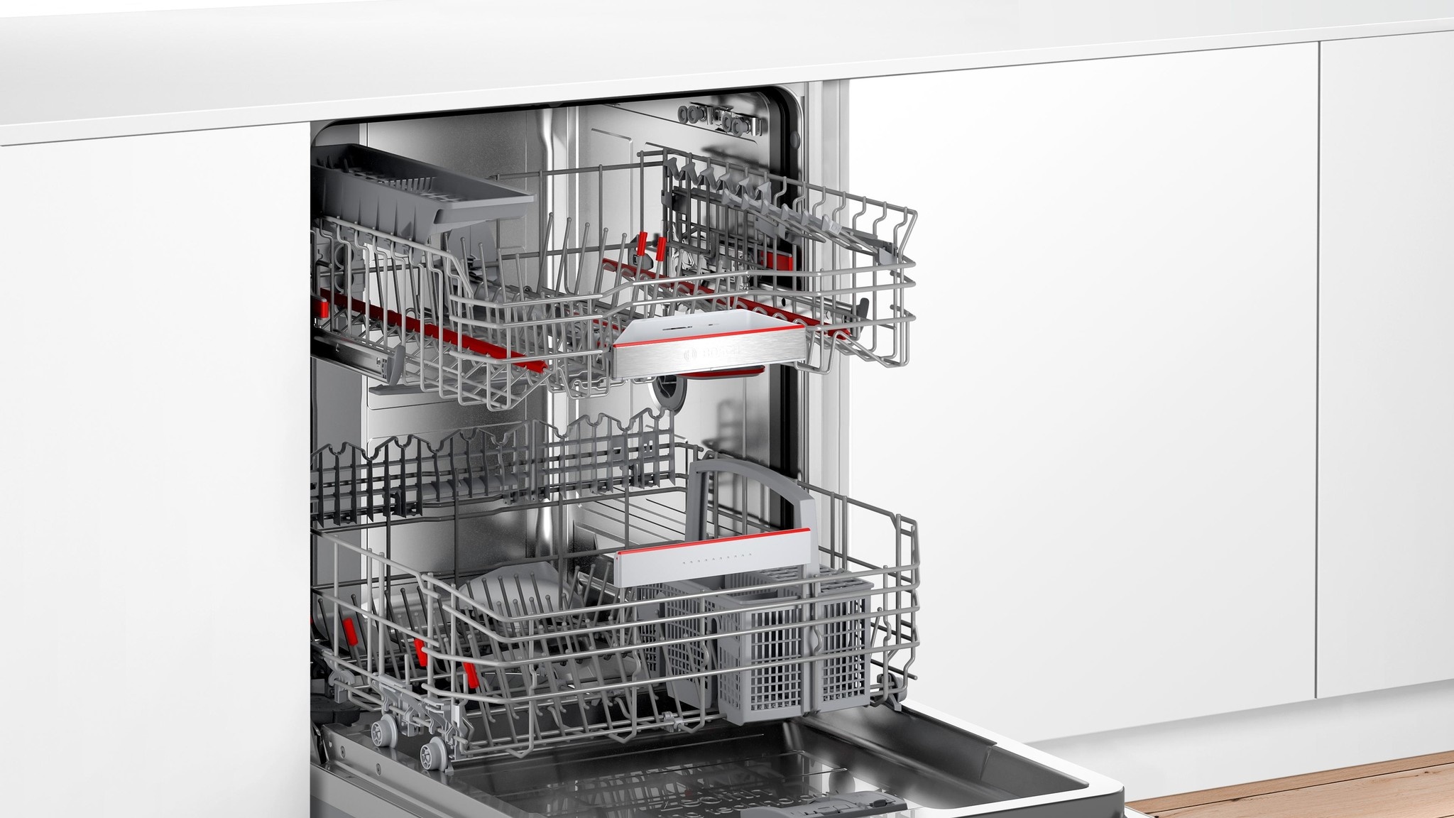 Bosch EXCLUSIV SMV6ZBX01N Volledig geïntegreerde vaatwasser