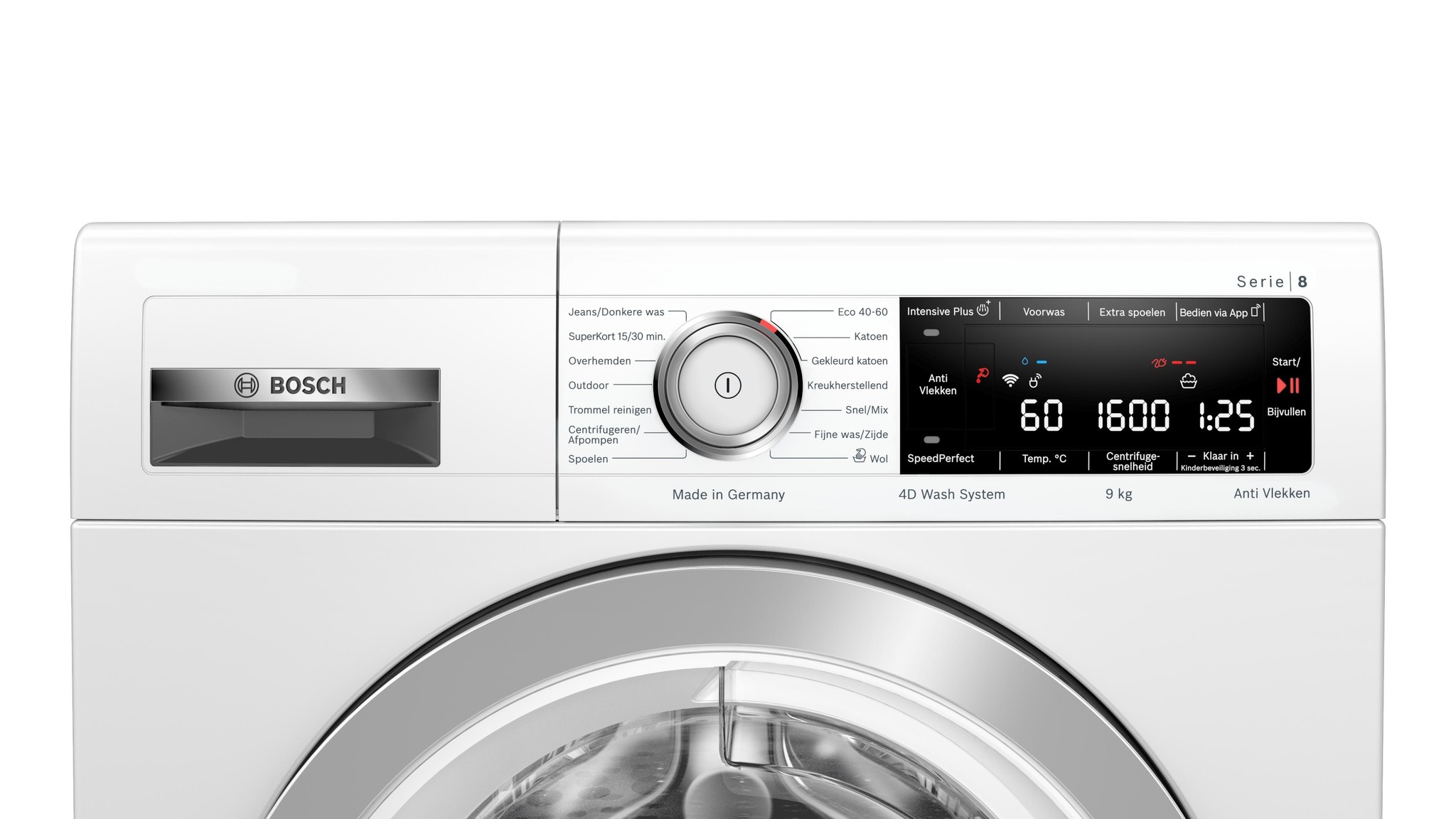 Bosch WAXH2M90NL 4D Wash Wasmachine