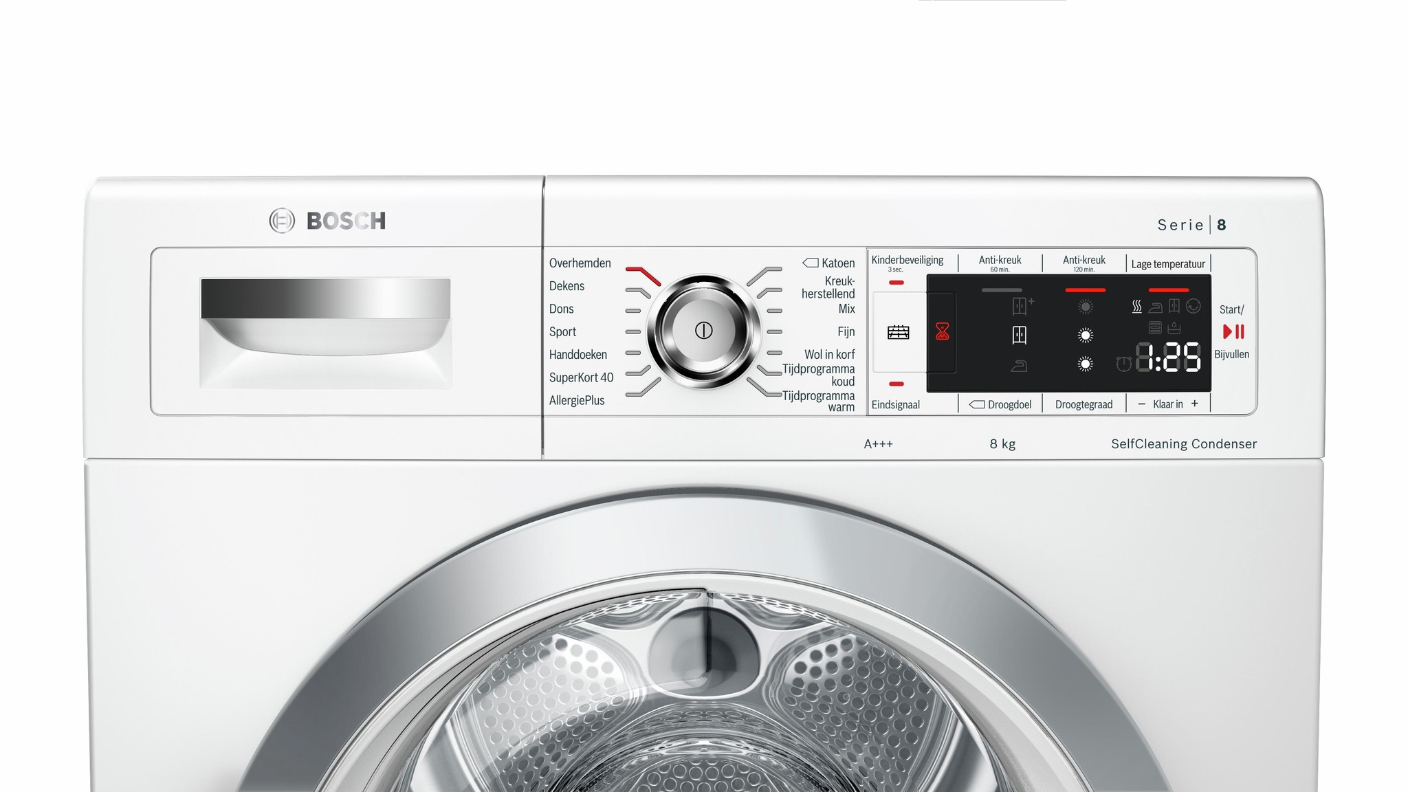 Bosch WTW8759ENL Warmtepompdroger