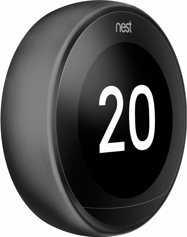 Google Nest Learning Thermostaat V3 Zwart