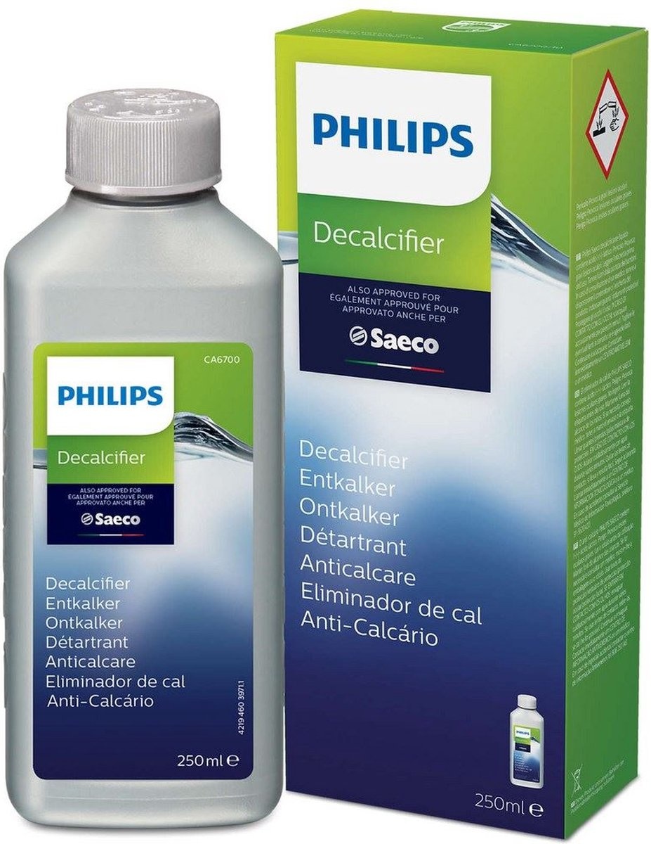 Philips CA6700/10 Ontkalker voor Philips en Saeco espresso machines 1 Fles a 250 ML