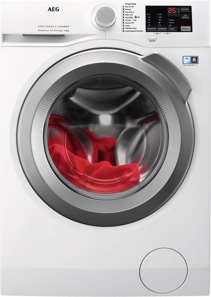 AEG L6FB86ECO ProSense Wasmachine
