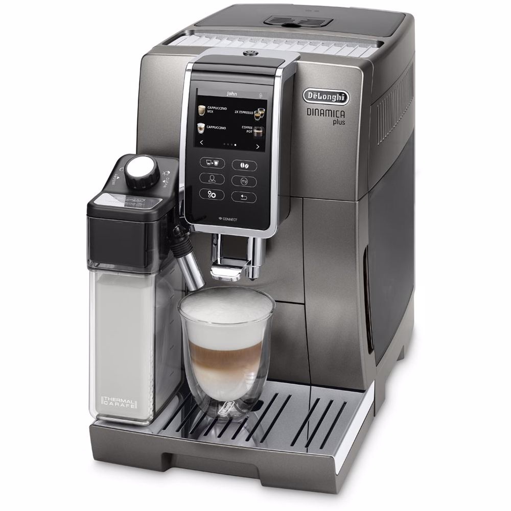 De'Longhi Dinamica Plus ECAM370.95.T Titanium Espressomachine
