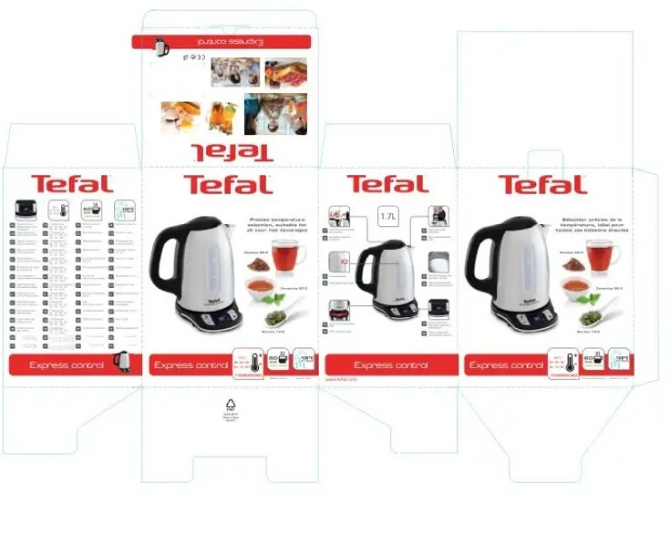 Tefal Express Control KI240D10 - Waterkoker