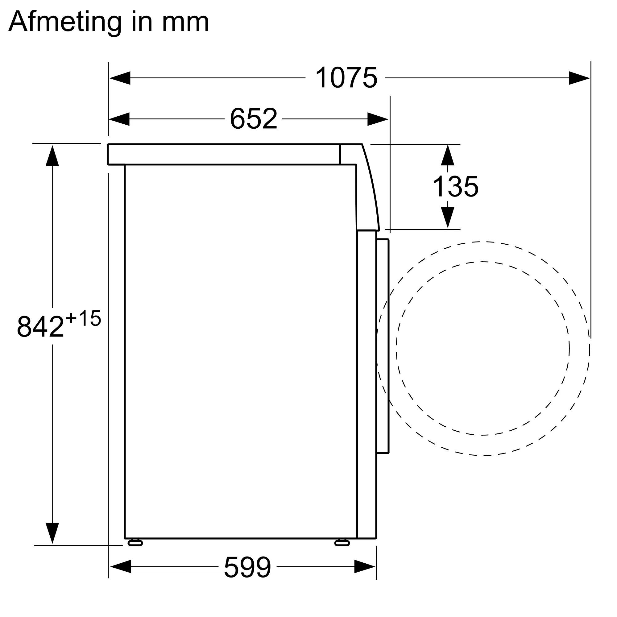 Siemens extraKlasse WT46G492NL - Condensdroger