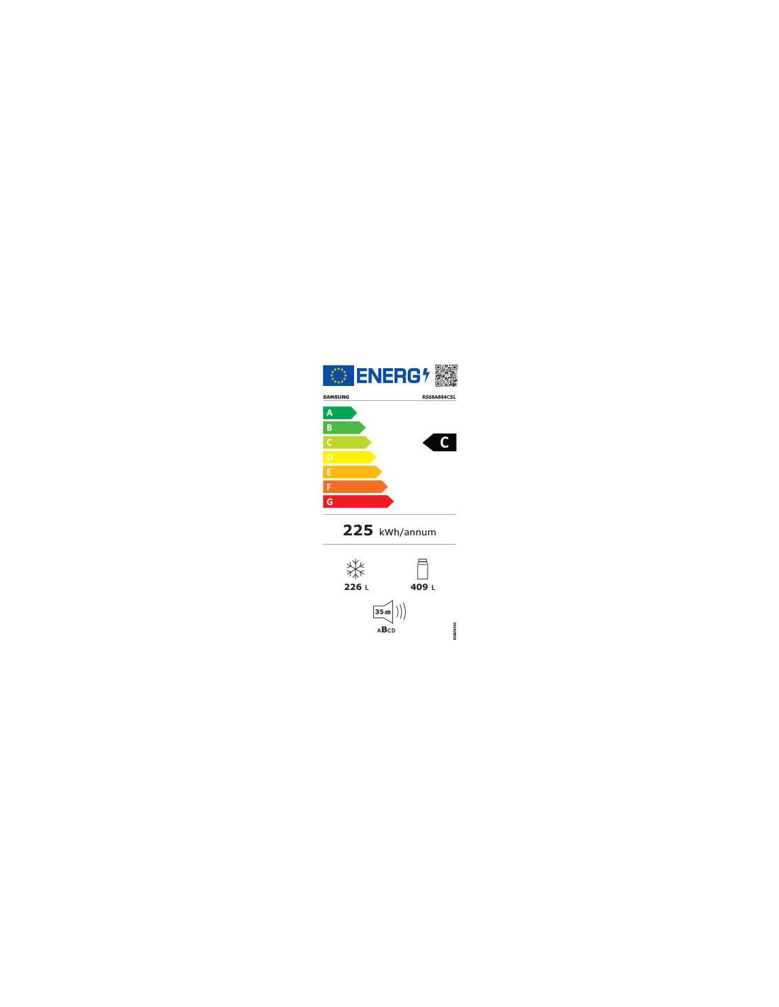 Samsung RS68A884CSL - Amerikaanse koelkast
