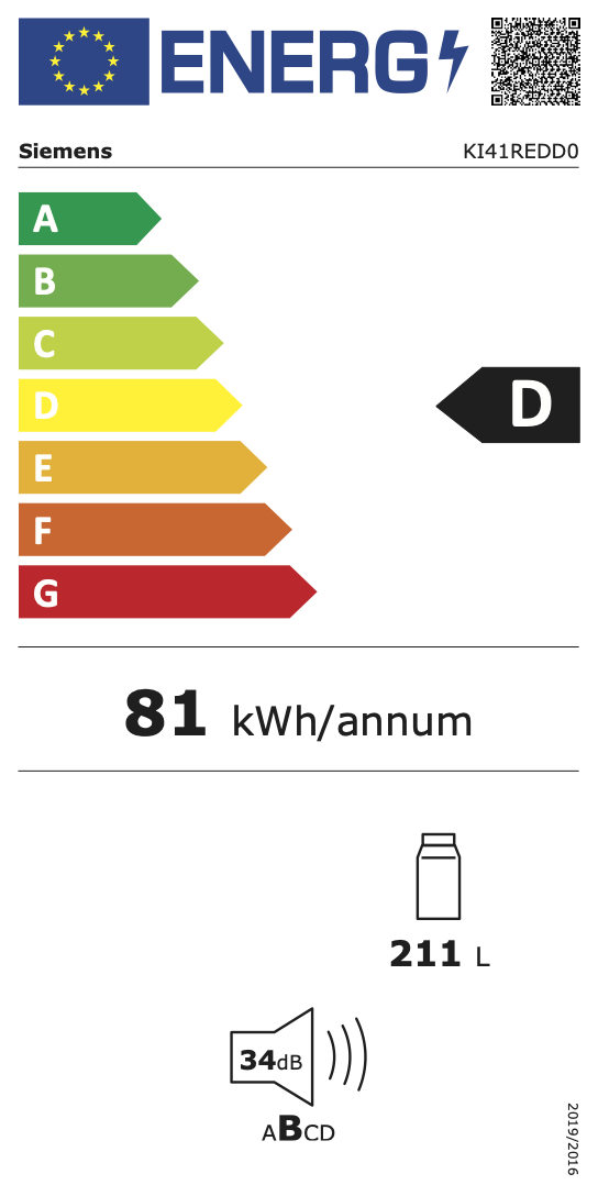 Siemens extraKlasse KI41REDD0 - Inbouw koelkast