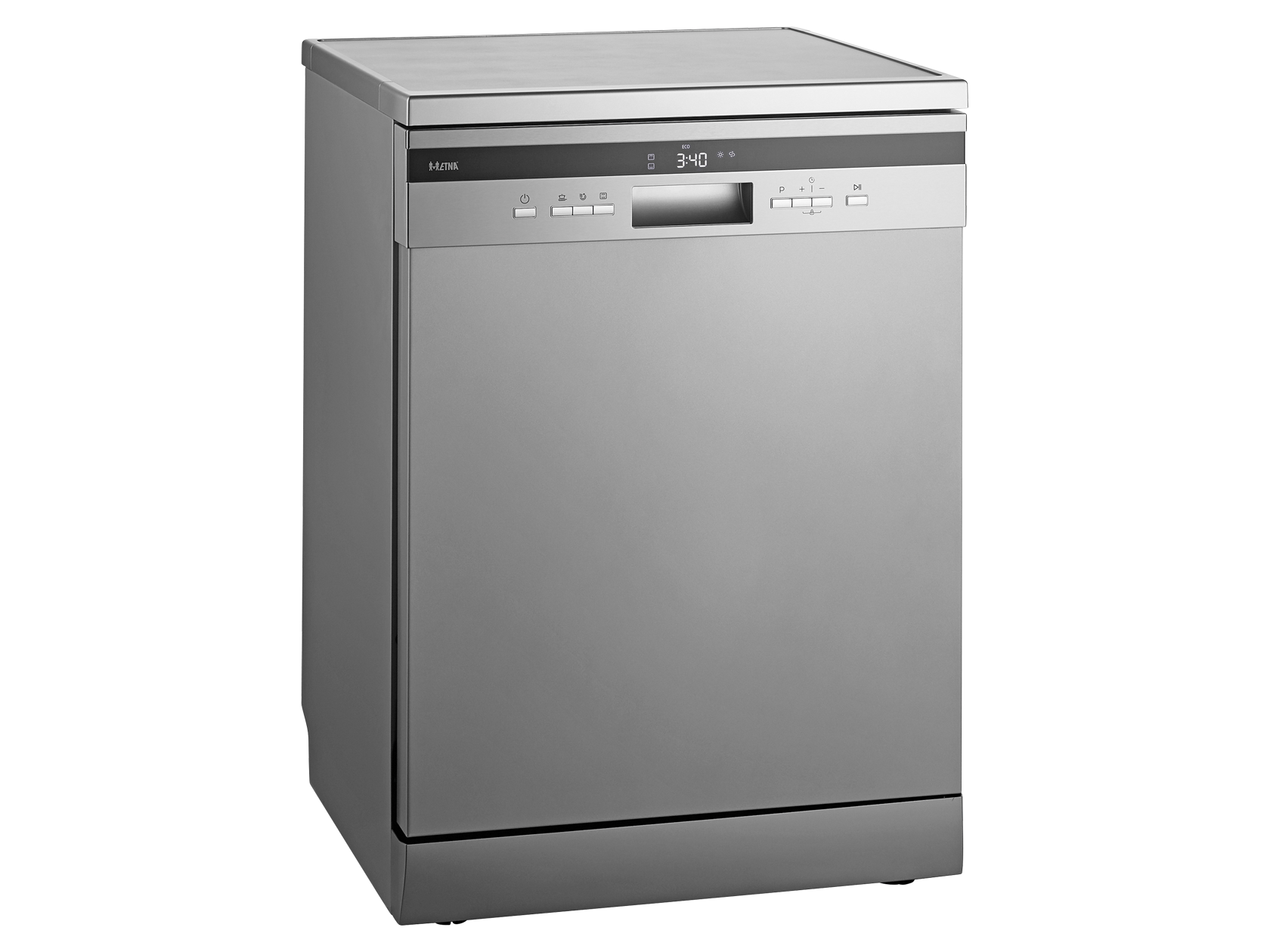 ETNA VWV240RVS - Vrijstaande vaatwasser