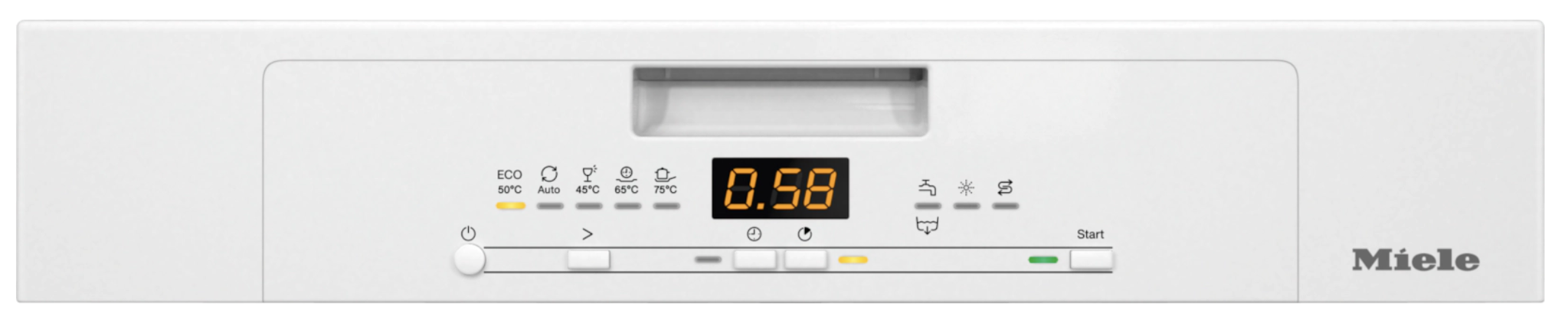 Miele G 5022 BW - Vrijstaande vaatwasser