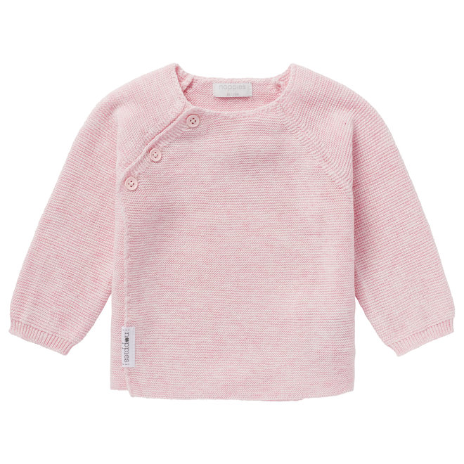 Cardigan Knit ls Pino Light Rose Melange