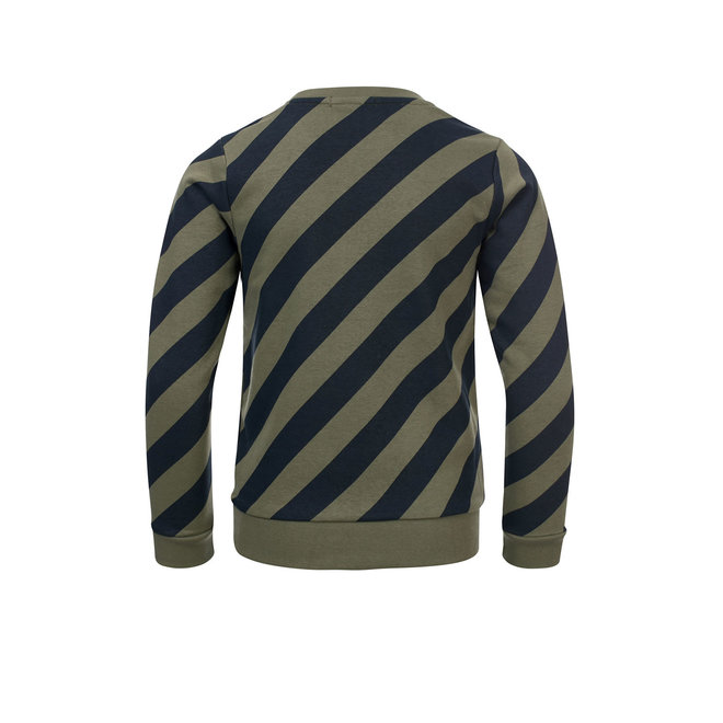 CAS Crewneck sweater - Printed Stripe