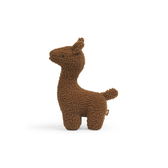 Knuffel Lama caramel