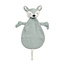 Knuffeldoekje Deer ash green