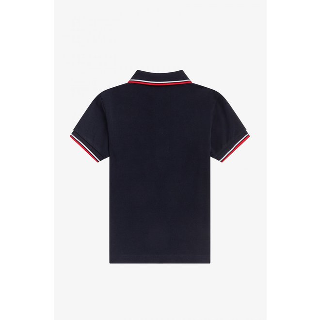 Kids TwinTipped Shirt- Navy/Red/White