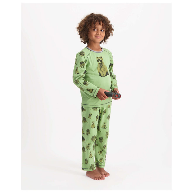Boys Pyjama Set - Racoon