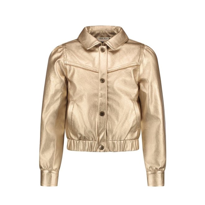 Flo girls imi leather jacket - 810 -  Gold -