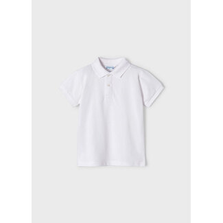 Mayoral Basic s/s polo - 91 White -