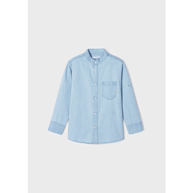 L/s denim shirt - 22 Light -