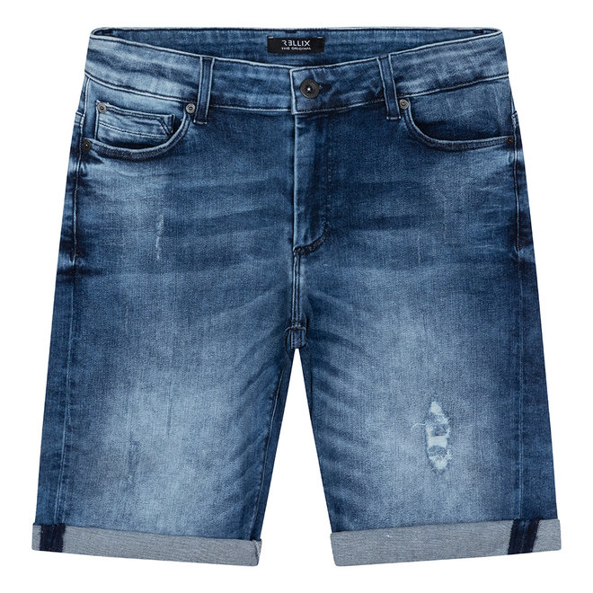 DUUX SHORTS BLUE - Used Dark Denim - 158 -