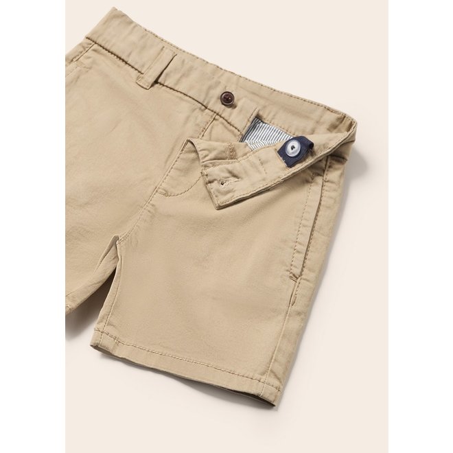 Basic chino twill shorts - 13 Beige -