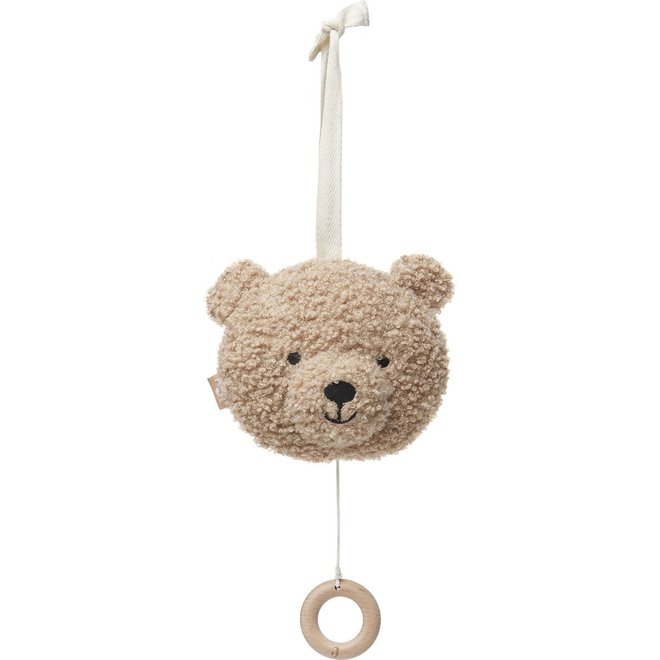 Musical hanger Teddy Bear Biscuit