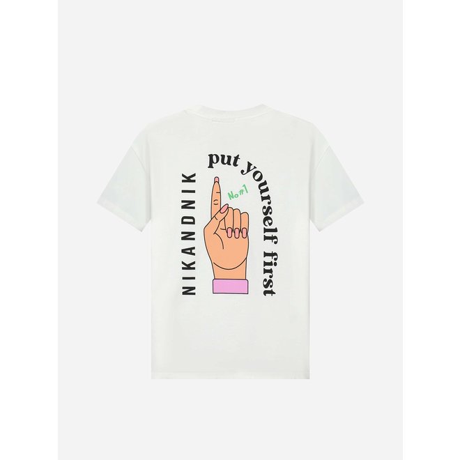 Yourself First T-Shirt - 2000 Off White -