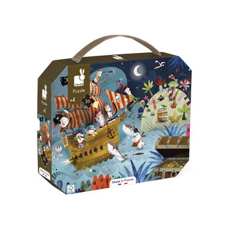Janod Janod Puzzel - De Piraten -36 stuks 4+