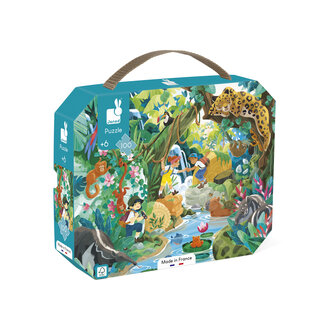 Janod Janod Puzzel  - Het avontuur -100 stuks 6+