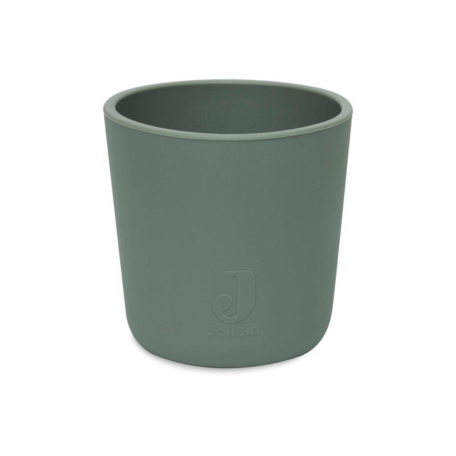 Drinking Cup Sillicone Ash Green
