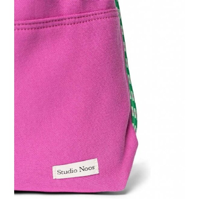 Pink Jersey Gym Bag