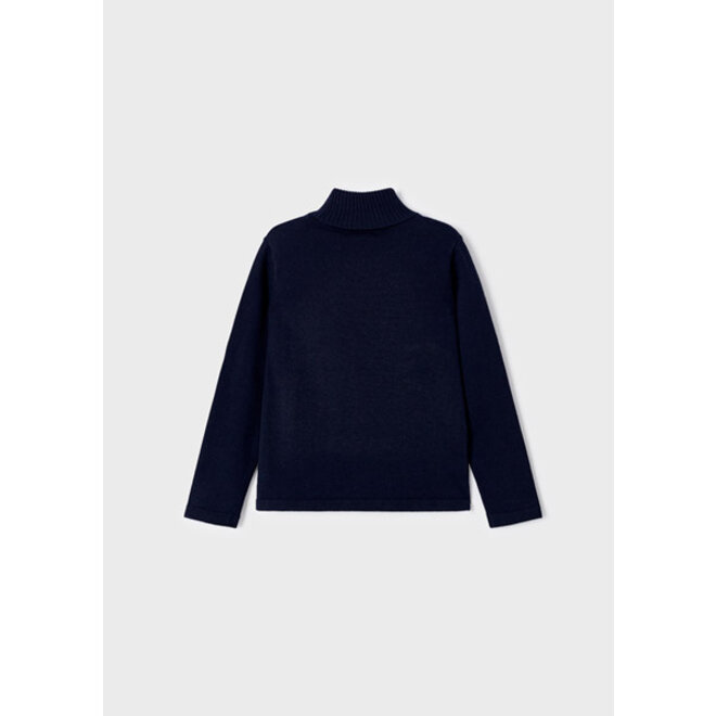 Basic knitting turtleneck     97 Navy