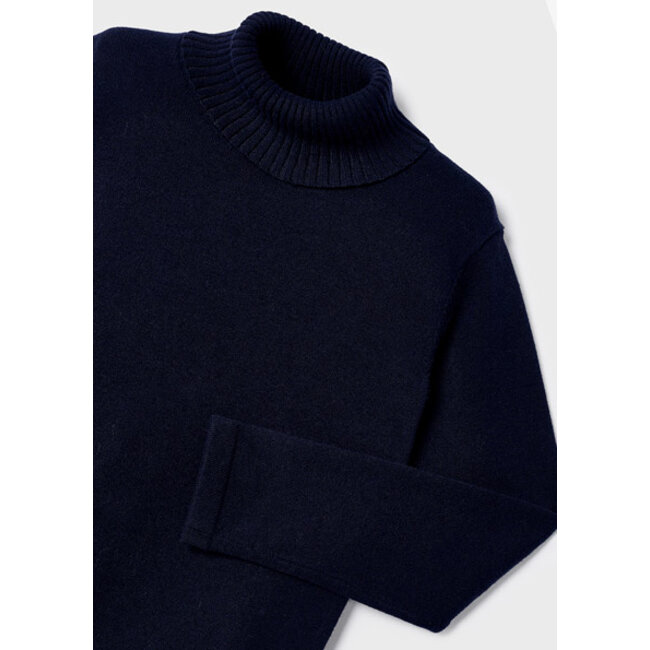 Basic knitting turtleneck     97 Navy