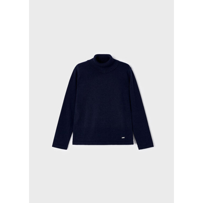Basic knitting turtleneck     97 Navy