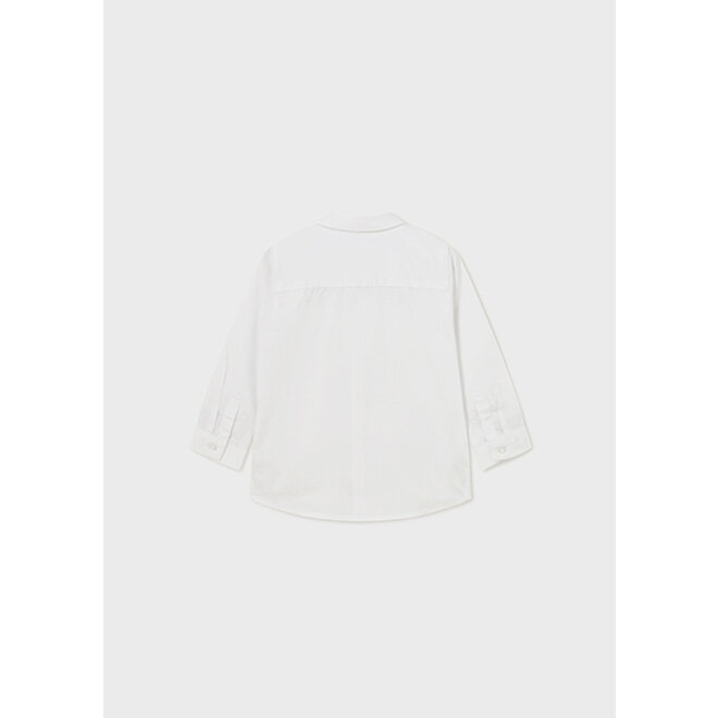 Basic l/s shirt               26 White