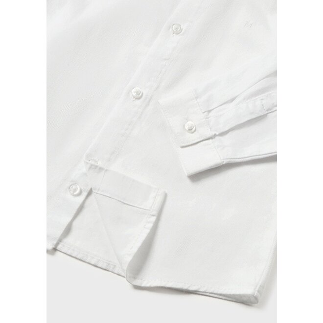 Basic l/s shirt               26 White