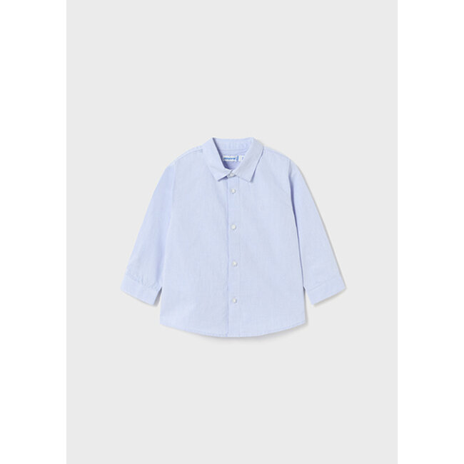 Basic l/s shirt               25 Lightblue