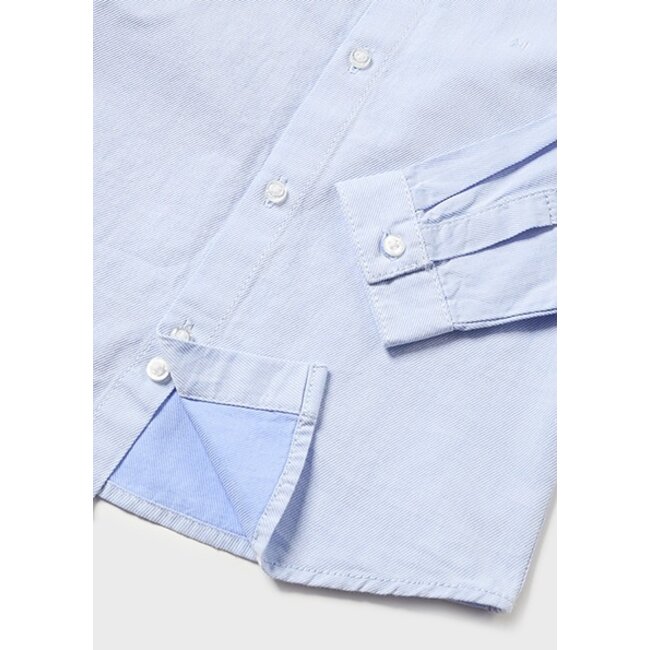 Basic l/s shirt               25 Lightblue