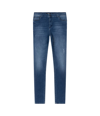 Rellix DEAN TAPERED - Used Dark Denim - 158 -