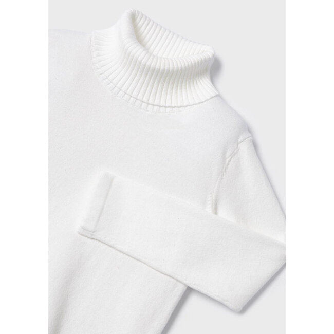 Basic knitting turtleneck     95 Natural