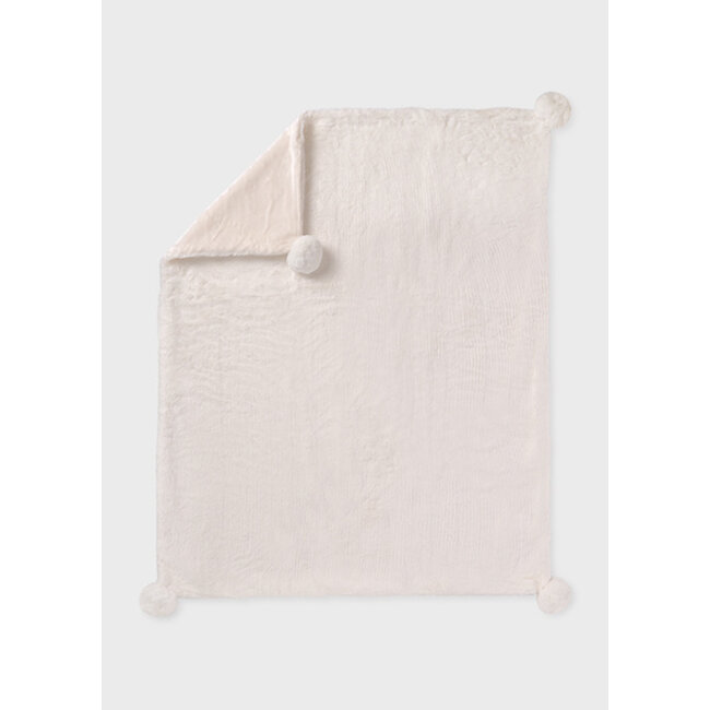 Pom pom blanket               80 Natural