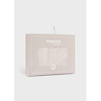 Mayoral Pom pom blanket               80 Natural