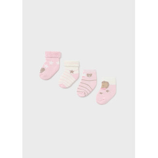 Mayoral 4pc set socks                 15 Baby Rose