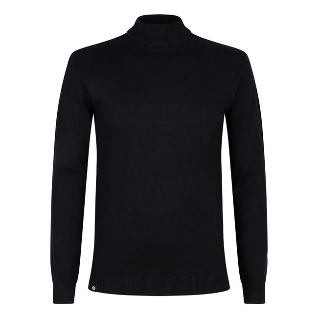 Knitwear Fancy Col - Black - 999 -