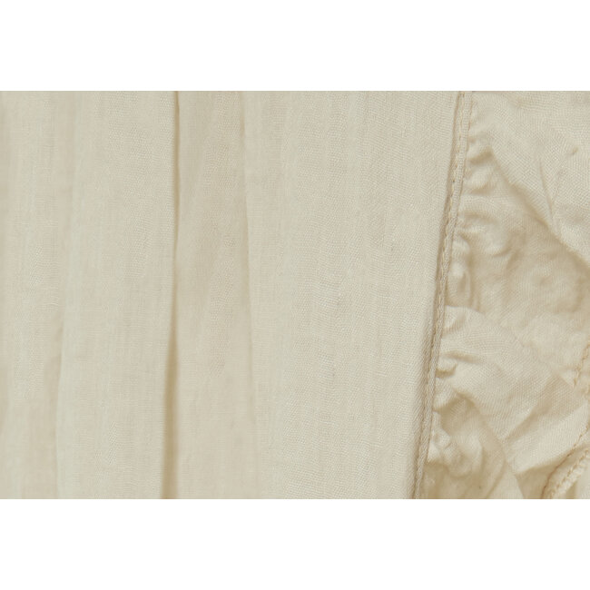 Canopy Vintage 245cm Ruffle - Nougat