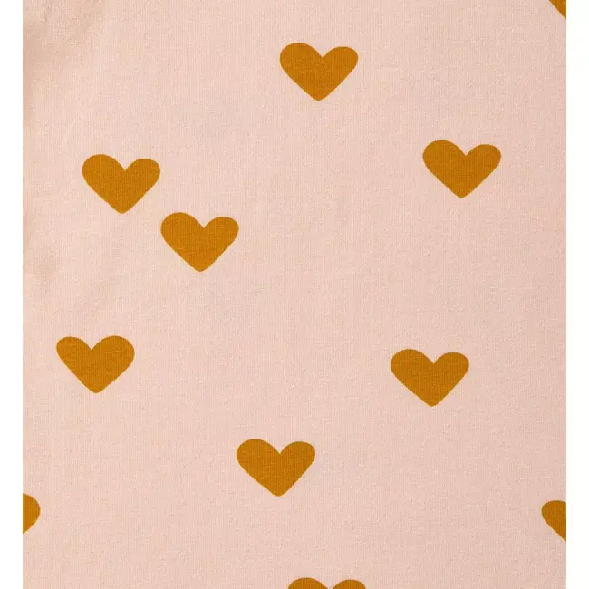 pyjama hearts pink