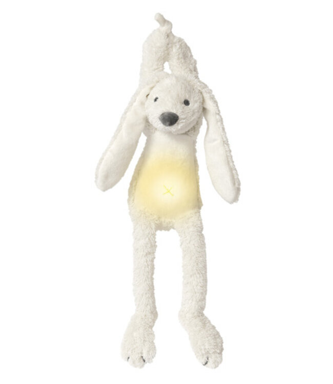 Off White Knuffel  Konijn Richie Nachtlampje met geluid